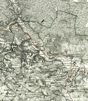 stara mapa Częstocic