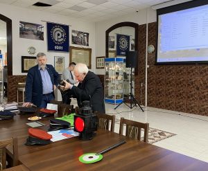 Wykłady o kolejkach wąskotorowych i ich roli w polskim cukrownictwie w IPC KGS S.A. w Częstocicach