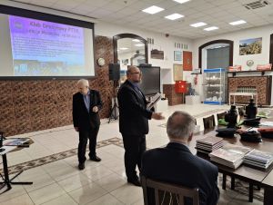 Wykłady o kolejkach wąskotorowych i ich roli w polskim cukrownictwie w IPC KGS S.A. w Częstocicach