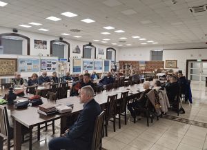 Wykłady o kolejkach wąskotorowych i ich roli w polskim cukrownictwie w IPC KGS S.A. w Częstocicach