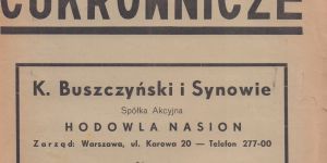 Buszczyński Życie Cukrownicze 1935 r.